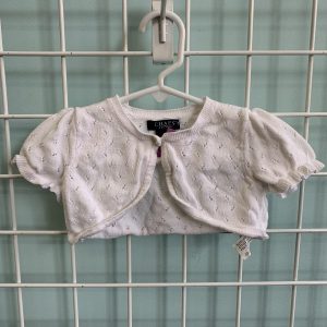 Size 24 Month - White Sweater Shrug