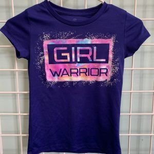 Size 7/8 - Purple Girl Warrior Champion Shirt