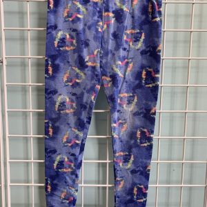 Size 10/12 - Blue Heart Legging