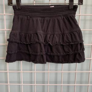 Size 10 - Black Ruffle Skirt