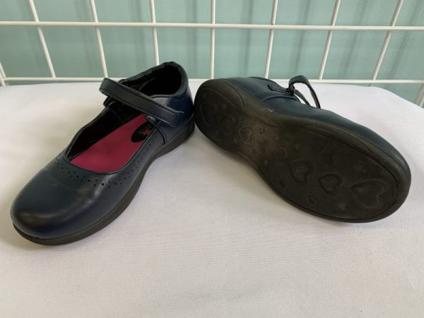 Shoes - Size 02 Youth, Blue Mary Jane