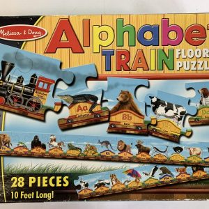 Puzzle: 28 Piece Melissa & Doug Alphabet Train Floor