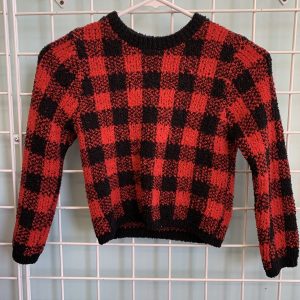 Size 6 - Red/Black Shirt