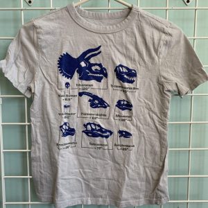 Size 10 - Grey Dinosaur Gap Shirt