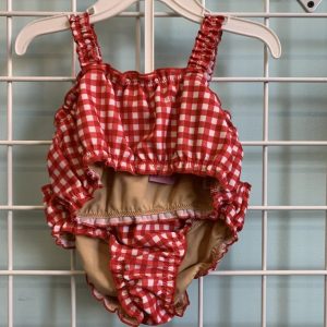 Size 3T - Red/White Bikini Swimsuit