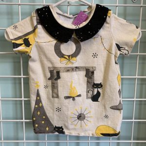 Size 5T - Cream Ida Loves Dresses Christmas Shirt