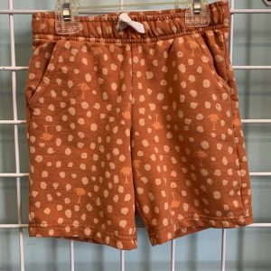 Size 5T - Orange Polka Dot Short