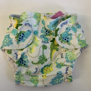 Cloth Diaper: Dinosaur Cover (No Insert)