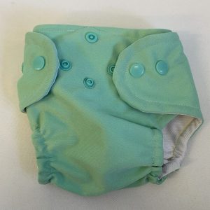 Cloth Diaper: Green Cover (No Insert)