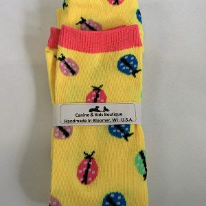 Gear: Baby Legs - Infant, 0-12 Month, Yellow Ladybugs (New)