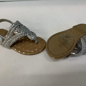 Sandal - 06 Toddler, Silver (New)