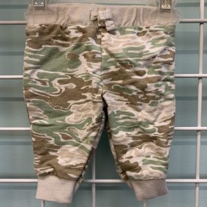 Size 03 Month - Green/Khaki Camoflauge Pant