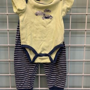 Size 06/09 Month - Yellow/Blue Car Set