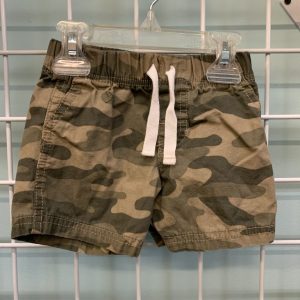 Size 12 Month - Green Camo Short