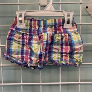 Size 12 Month - Pink/Purple Plaid Skirt