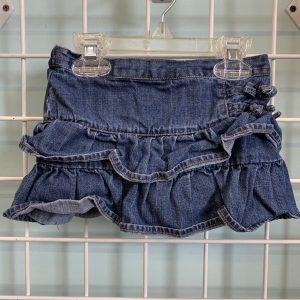 Size 3T - Blue Jean Ruffle Skirt