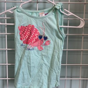 Size 4T - Green Snail Gymboree Tank Top