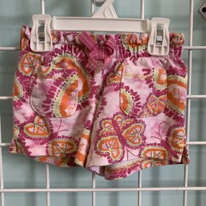 Size 4T - Pink/Orange Heart Short