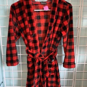 Size 7/8 - Red/Black Eddie Bauer Robe