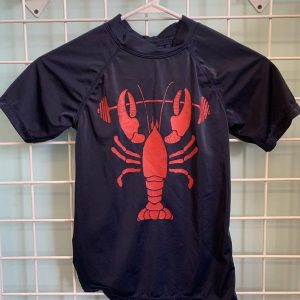 Size 8 - Blue Lobster Rash Guard