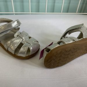 Sandal - 09 Toddler, Silver See Kai Run