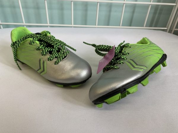 Cleat - 09 Toddler, Green/Silver DSG