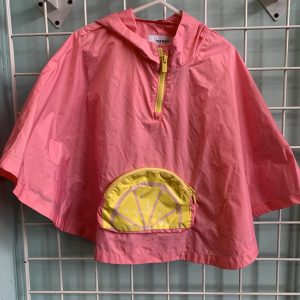Size 2T - Pink Lemon Rain Poncho Jacket
