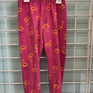 Size 6/7 - Pink Flamingo Hanna Capri