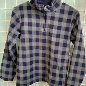 Size 10/12 - Blue/Grey Fleece Sweatshirt