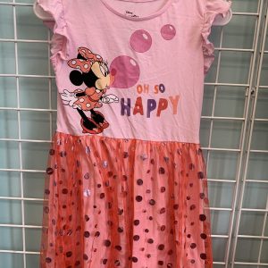 Size 10/12 - Pink/Red Minnie Mouse Dress (New)
