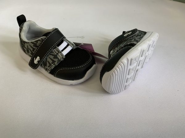 Shoes - Size 05 Toddler, Black/Grey Lightening See Kai Run (New)