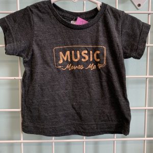 Size 06/12 Month - Grey Music Moves Me Shirt