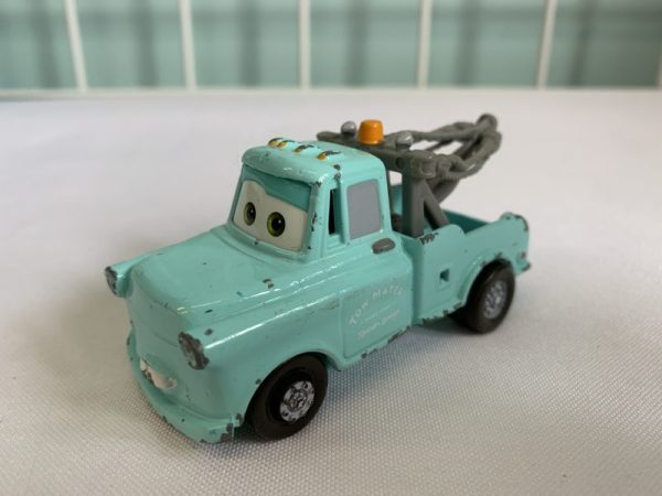 Toy - Disney Cars - Blue Mater Tow Truck (No Side Mirrors)