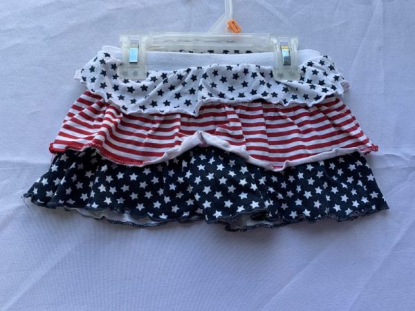 Size 12 Month - Red/White/Blue Skirt