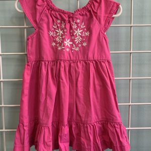 Size 12 Month - Pink/White Dress