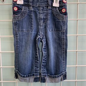 Size 12/18 Month - Blue/Pink Gap Jean