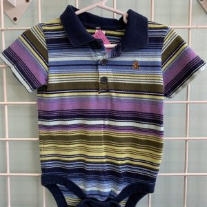 Size 18/24 Month - Blue/Purple Stripe Gap Onesie