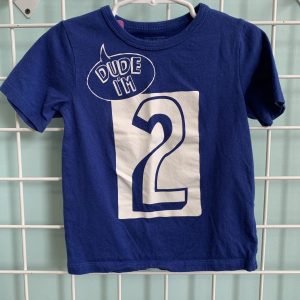 Size 3T - Blue Dude, I'm 2 Shirt