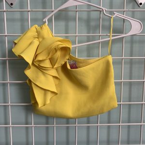 Size 7 - Yellow Crop Top