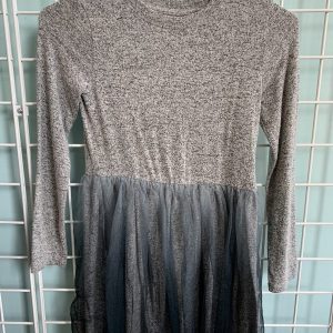 Size 7/8 - Grey Tulle Dress