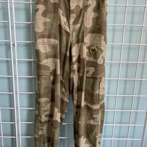 Size 8 - Green Camo Cargo Pant