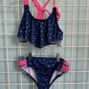 Size 10 - Blue/Pink Bikini Swimsuit