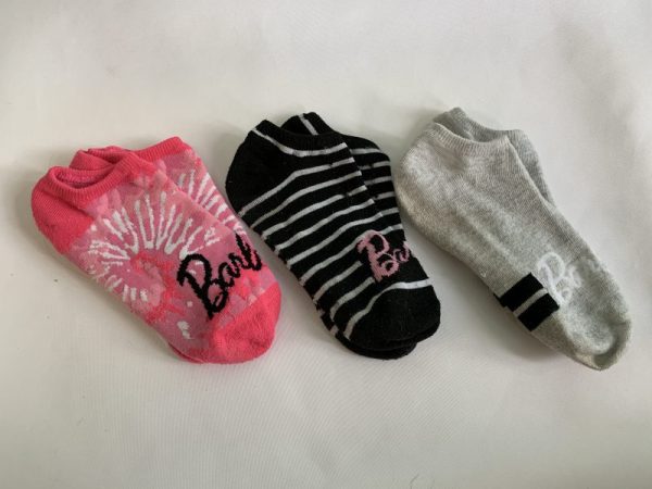 Socks - Youth, Barbie 3 Pack