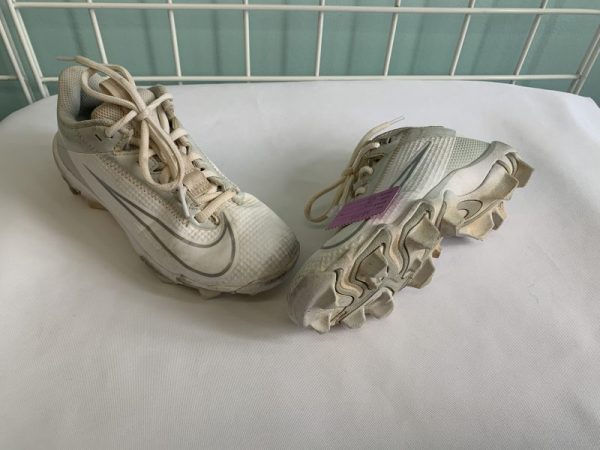 Cleat - 02 Youth, White Nike