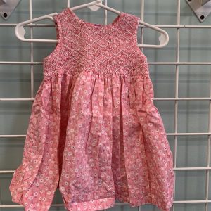 Size 03 Month - Pink/White Floral Dress