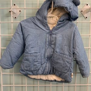 Size 12/18 Month - Blue Padded Bear Gap Jacket