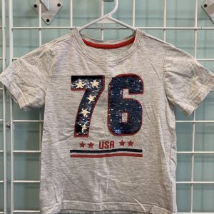 Size 5 - Grey 76 USA Shirt