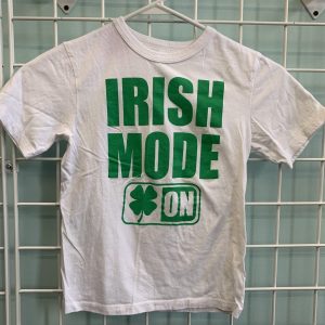 Size 5/6 - White Irish Mode On Shirt