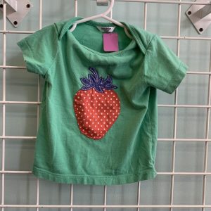 Size 12/18 Month - Green Strawberry Boden Shirt