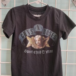 Size 3T - Black Guns N Roses Sweet Child O Mine Shirt